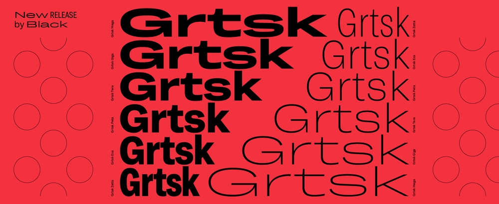 Example font Grtsk Giga #1